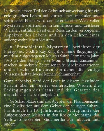 Entschleierte Mysterien Back-Cover